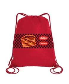 Drawstring Bag - Red
